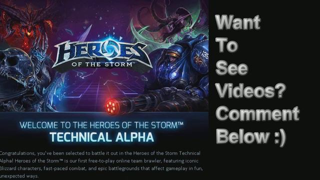 Heroes Of The Storm Alpha :) смотреть онлайн