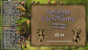 KNIGHTS AND MERCHANTS OST - all soundtrack in one video | PC | 2013