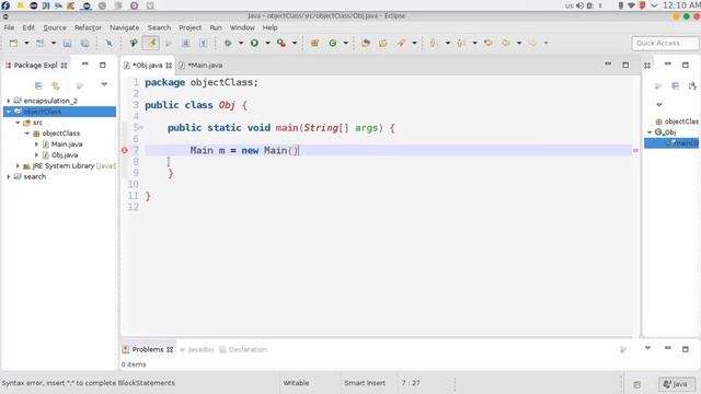 159 java Object Class toString hashCode equals استخدام الطرق لكلاس اوبجكت смотреть онлайн