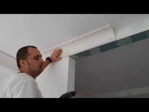 Лепнина из гипса. Монтаж и результат!