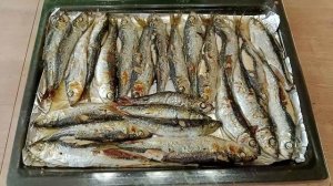 Жареная Салака и слабосоленая килька