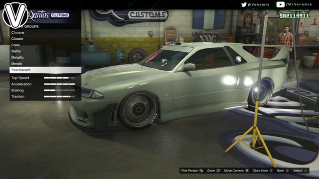 GTA 5 Online | Millennium Jade Green Paint Job 1.56 *AMAZING* (GTA 5 Online Modded Paint Jobs 1.56)