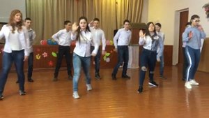 Танец . Посвящение в старшие классы , 8класс