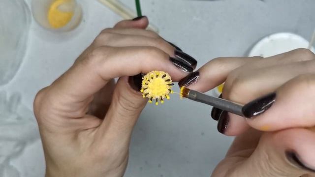 Космея из полимерной глины смотреть онлайн