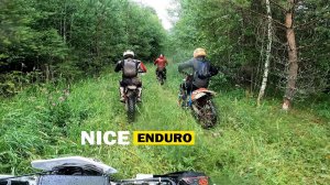 Дождь и грязь. Всё как мы любим. NICE ENDURO