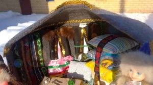 Мини юрта своими руками