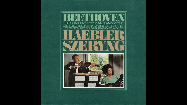 Ludwig van Beethoven  Violin Sonata No.9 in A major Kreutzer  Henryk Szeryng 1980 2496