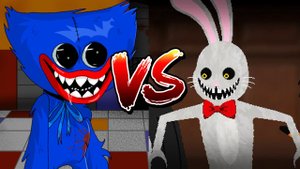 ХАГГИ ВАГГИ против КРОЛИКА МИСТЕРА ХОПСА в майнкрафт ! Битва HUGGY WUGGY POPPY PLAYTIME VS MR HOPP'S