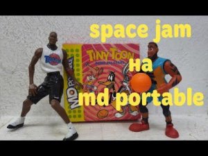 Почти Space Jam на sega md portable .