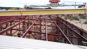 Монтаж #сэндвич-панелей поэлементной сборки в Москве