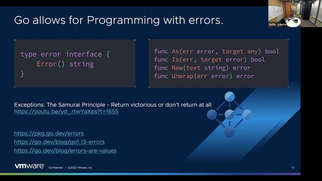 VMware Tech Meetup: Reasons to choose GoLang смотреть онлайн