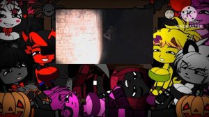 Реакция персонажей FNIA на СТРАШНЫЕ ИГРЫ С ЯПОНСКИХ ИНТЕРНЕТОВ