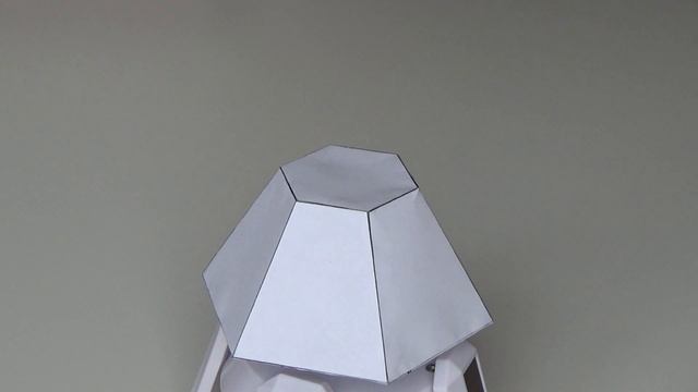 Truncated hexagonal pyramid, шестиугольная усечённая пирамида смотреть онлайн