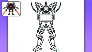 КАК НАРИСОВАТЬ ТРИ ТИТАНА (Улучшенного) из Скибиди Туалет