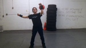 INCREDIBLE WORKOUT FOR MARTIAL ARTISTS: Kettlebell Swing Push Ups Press