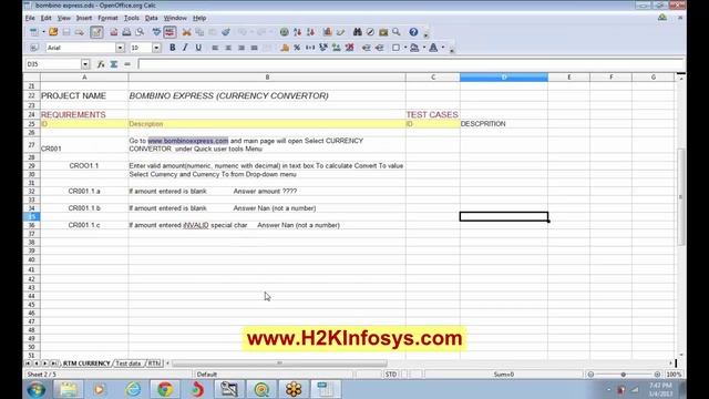 Quality Center Tutorial for beginners | Part 2 Example of Test Requirement Module Tutorial 2