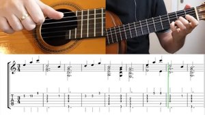 TUTO GLADIATOR - HONOR HIM - Guitar FingerStyle