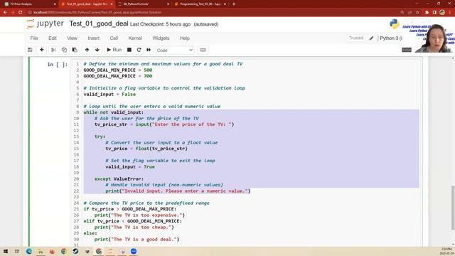 Learn Python with ChatGPT: How to Determine if a TV Price is a Good Deal