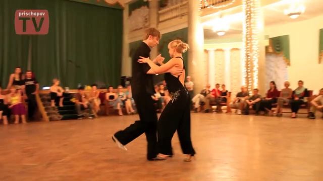 Vladimir Makhalov & Ekaterina Koptelova, Russia, Moscow, Milonga in "Ekaterina's Palace" смотреть онлайн