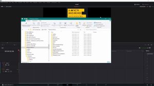 Восстановление проекта в Davinci Resolve без backup