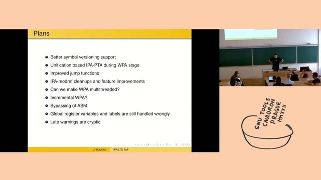 GNU Tools Cauldron - S5 - day 2 смотреть онлайн