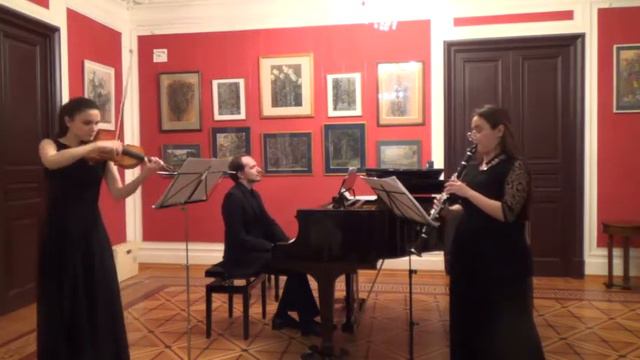 Д. Мийо - Сюита для кларнета скрипки и фортепиано Ор. 157b смотреть онлайн