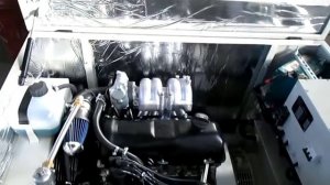 Газовый генератор 10кВт с двигателем ВАЗ 21067, холодный запуск при +5