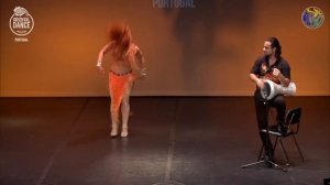 Oxana Bazaeva and Artem Uzunov belly dance drums | Darbuka Tabla solo
