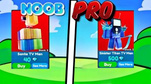 от НУБА до ПРО на МАРКЕТПЛЕЙСЕ на НОВОМ АККАУНТЕ в Toilet Tower Defense роблокс ROBLOX!