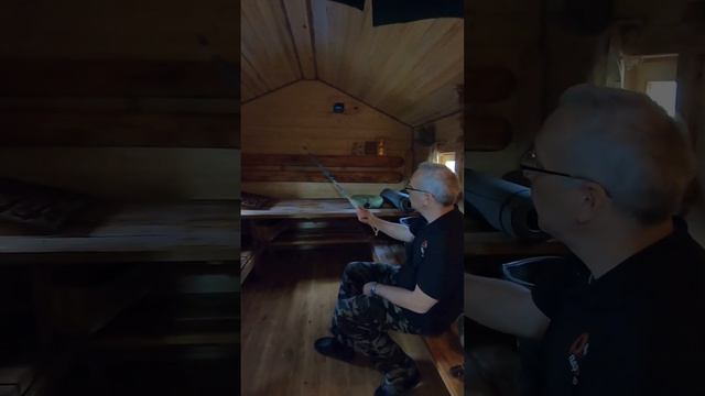 Большое опахало в средней парной. Мнение Андрея Сислога!