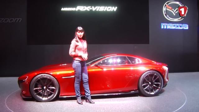 Geneva international motor show 2016 Mazda RX-Vision смотреть онлайн