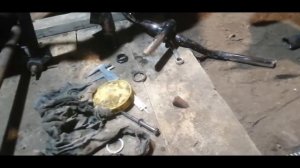 Самодельный трёх колёсный велосипед