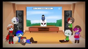 Glitchtale(Undercheat) реакция Glitchtale на Dust Adventure. (Часть3)