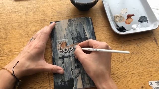 Анна Расторгуева - Антикварная ручка двери акрилом смотреть онлайн