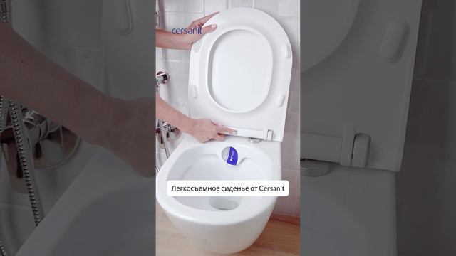 Унитаз с легкосъемным сиденьем🚽Почему это удобно? #сантехника #унитаз