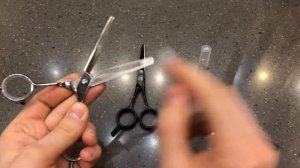 Как смазывать парикмахерские ножницы.