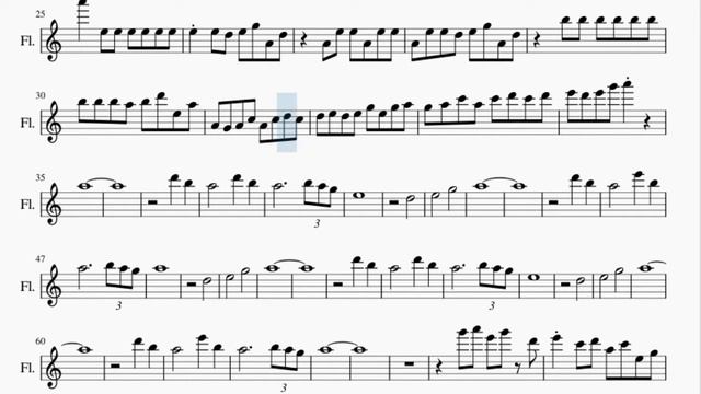 Flute Sheet Music: How to play Liyue Battle I (Genshin Impact) by Yu Peng Chen смотреть онлайн