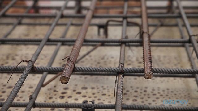 Дом в Тихом уголке - Устройство междуэтажного монолитного перекрытия смотреть онлайн