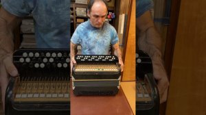 Bayan Figanova (Russian, custom made in Soviet Union).  Баян Фиганова.