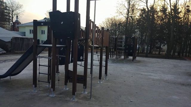 Благоустройство детской площадки в с. Крапивна. Программа "Комфортная среда" смотреть онлайн