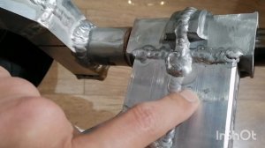 Сварка самоката и шасси робота из алюминия