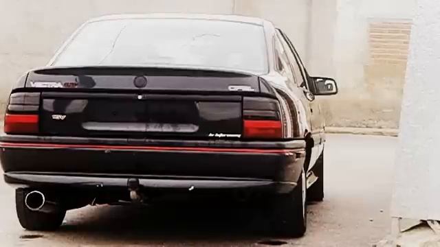 Opel Vectra A GT C20XE sonido tubo escape.