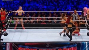 Ronda Rousey & Nikki Bella Vs The Riott Squad for The Raw Women's Champion WWE SUPER SHOW DOWN 2018