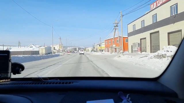 Ролик для наших земляков из Якутии.Поездка в поселок Марха. смотреть онлайн