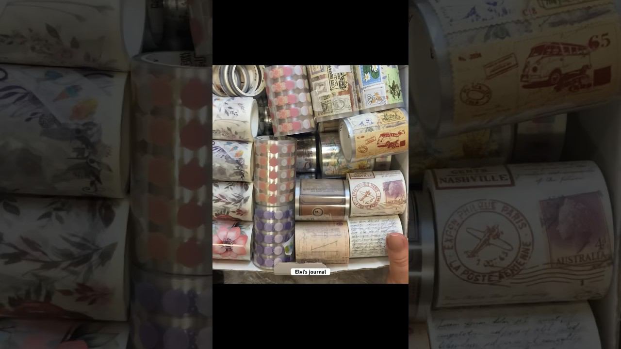 Vintage mini journal| ASMR journaling More 4K videos are on my channel #asmr #minijournal #trending смотреть онлайн