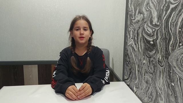 Огурцова  Варвара, «От первого лица» 7-11 лет