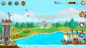 ОХРАНЯЮ ЗОЛОТО ПОДПИСЧИКОВ!-Катапульта Атака пиратов.The CatapultClash With Pirates Игры для андрои