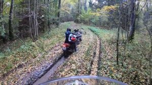 Yamaha TDM 850 vs BMW R1100GS В Грязи OFFROAD