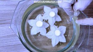 Guava flower Jelly Art Cake