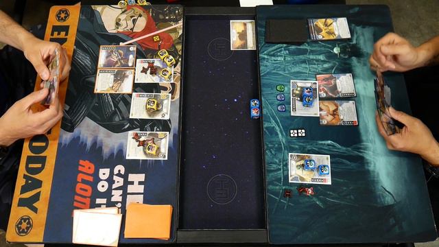 Han/Chewie/Marauder vs Yoda/Aayla - IRL Star Wars Destiny Game смотреть онлайн